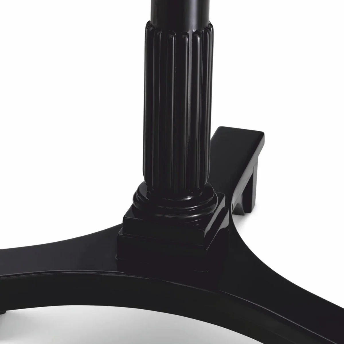 Luxury Mahogany Side Table Black H. 74.5 cm - Hotel Furniture