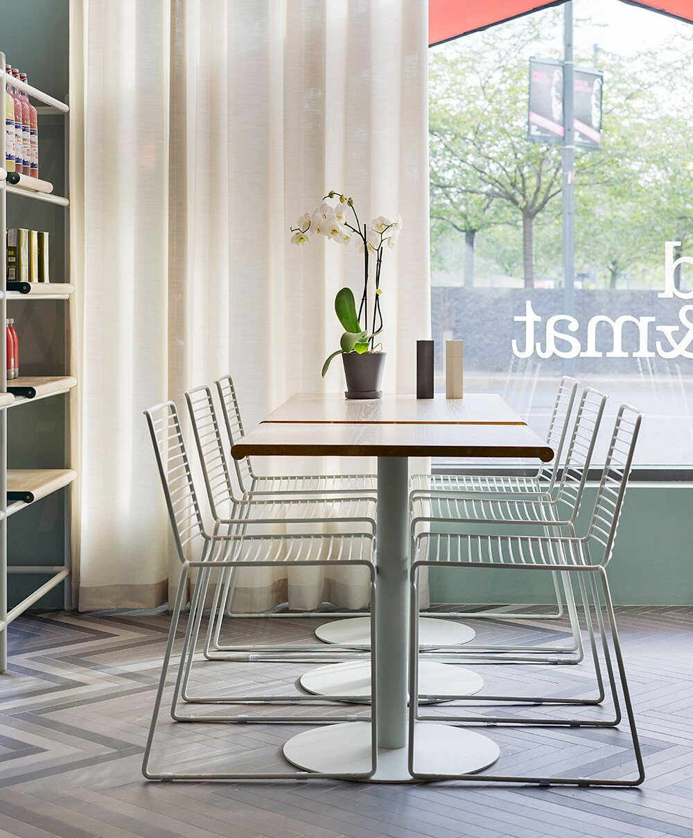 Tuinstoel Hee Dining wit