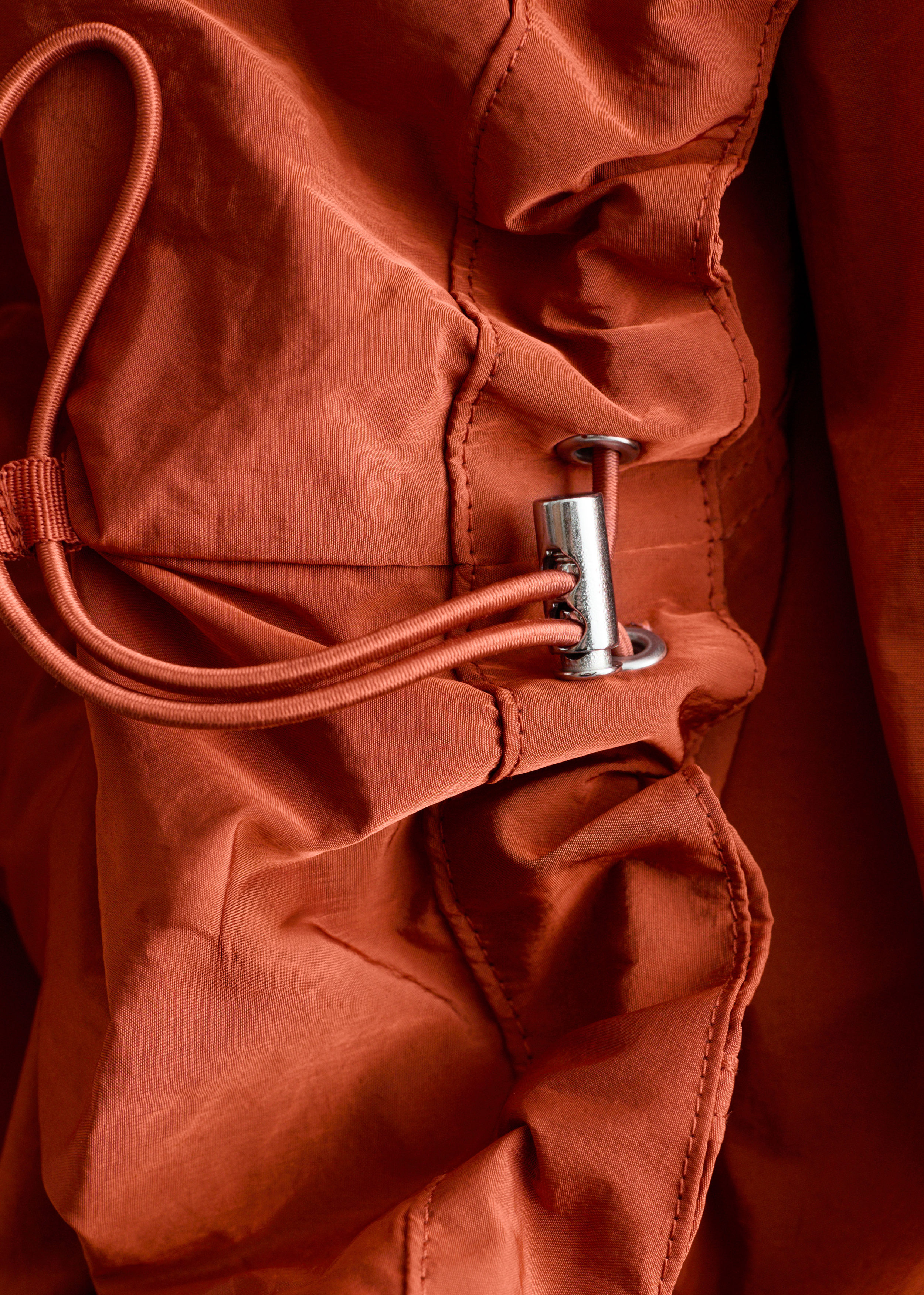 & Other Stories TECHNICAL NYLON HOODED PARKA