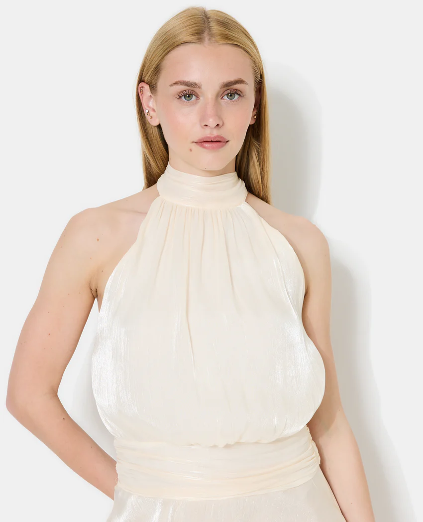 Pimkie Robe courte dos-nu en satin