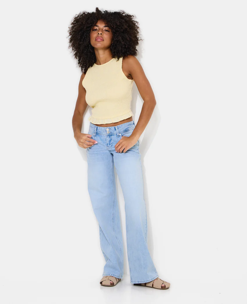 Pimkie Top smocké avec dos ouvert
