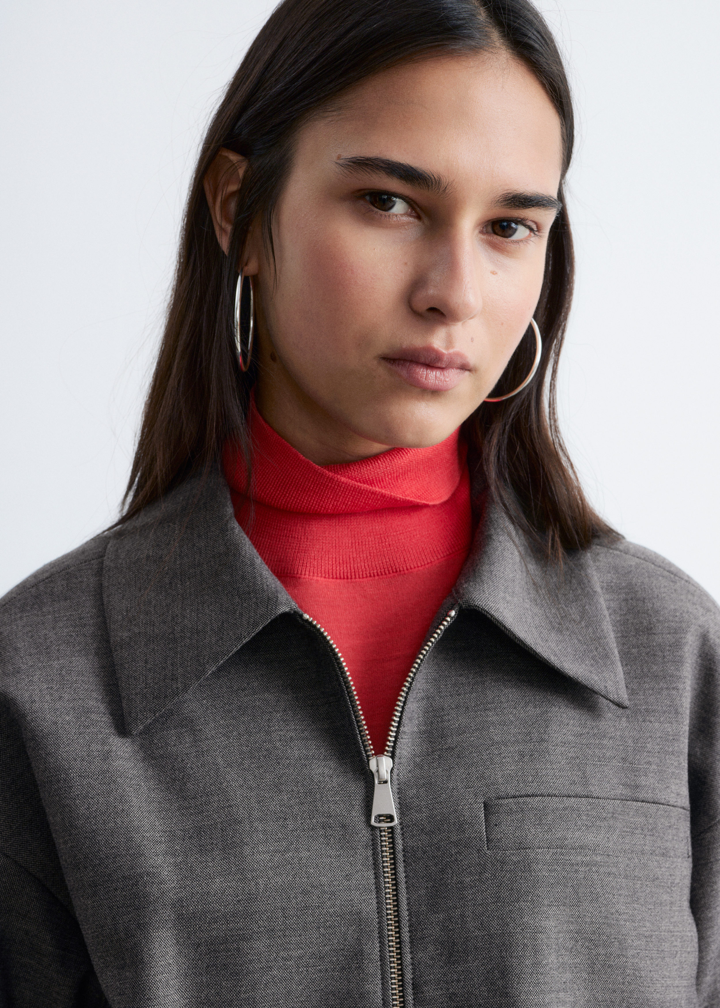 & Other Stories SHORT WOOL JACKET