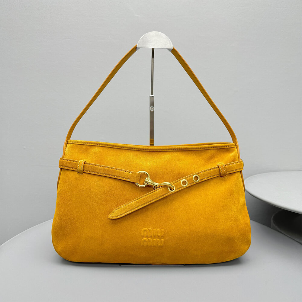 MIUMIU Medium Aventure suede bag(HIGH-END GRADE) - Top Club