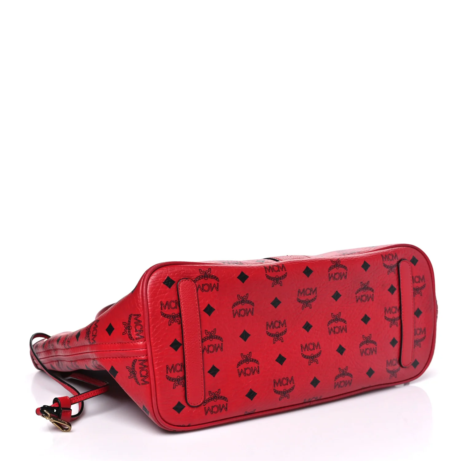 Visetos Medium Liz Reversible Shopper Tote Ruby Red - Top Club