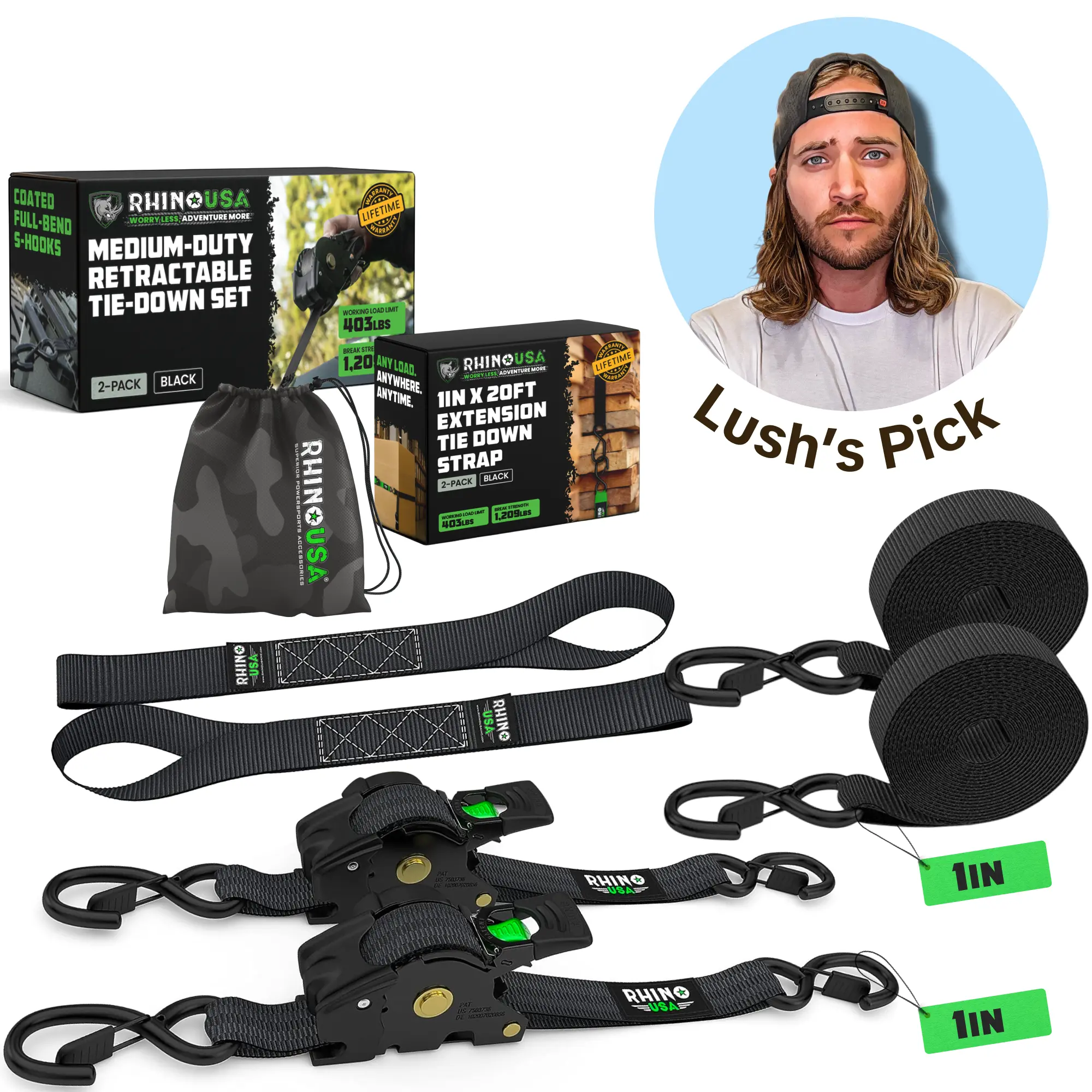 Lush's Pick (2 Pack Each) - Rhino USA 1