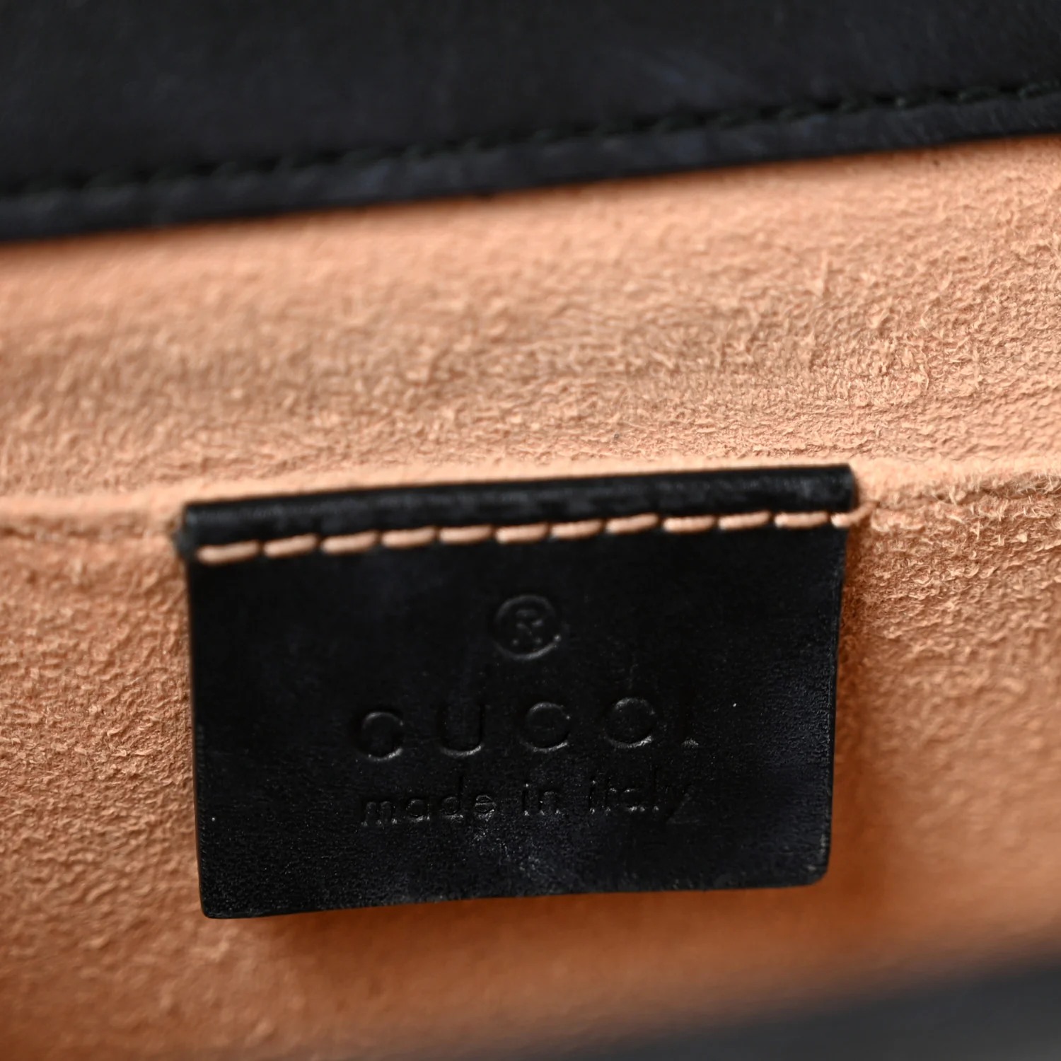 Guccissima Small Padlock Shoulder Bag Black - Top Club