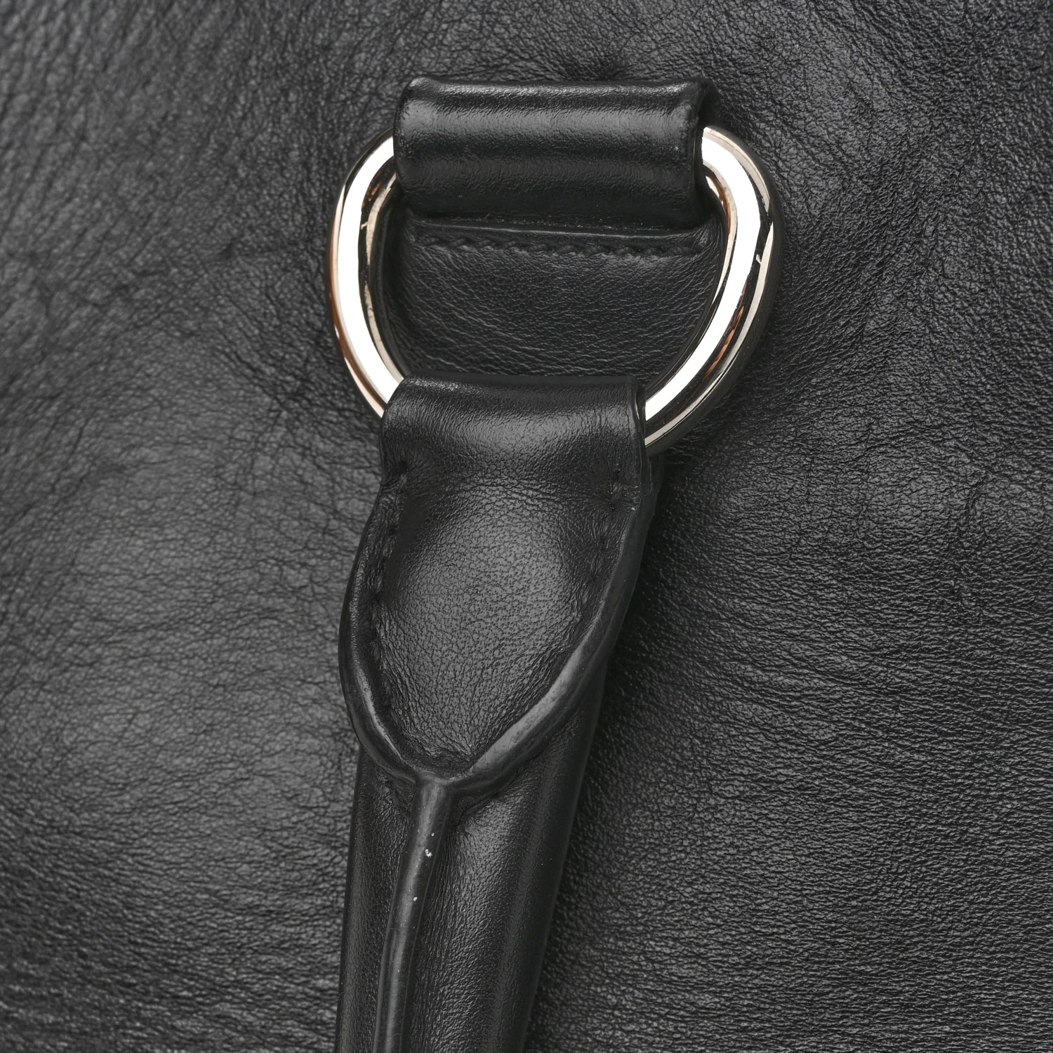 Soft Calf Shopping Tote Black - Top Club