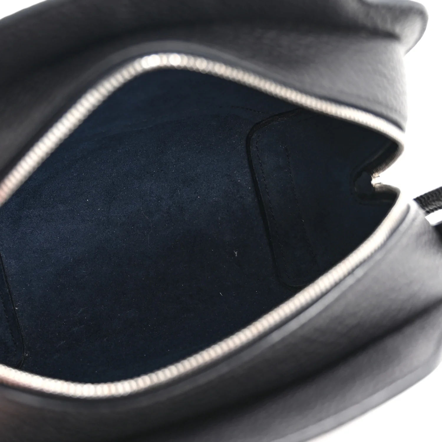 Grained Calfskin Sesia Crossbody Black - Top Club