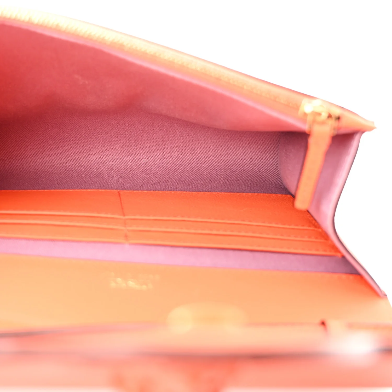 Grained Calfskin La Medusa Crossbody Bag Orange - Top Club