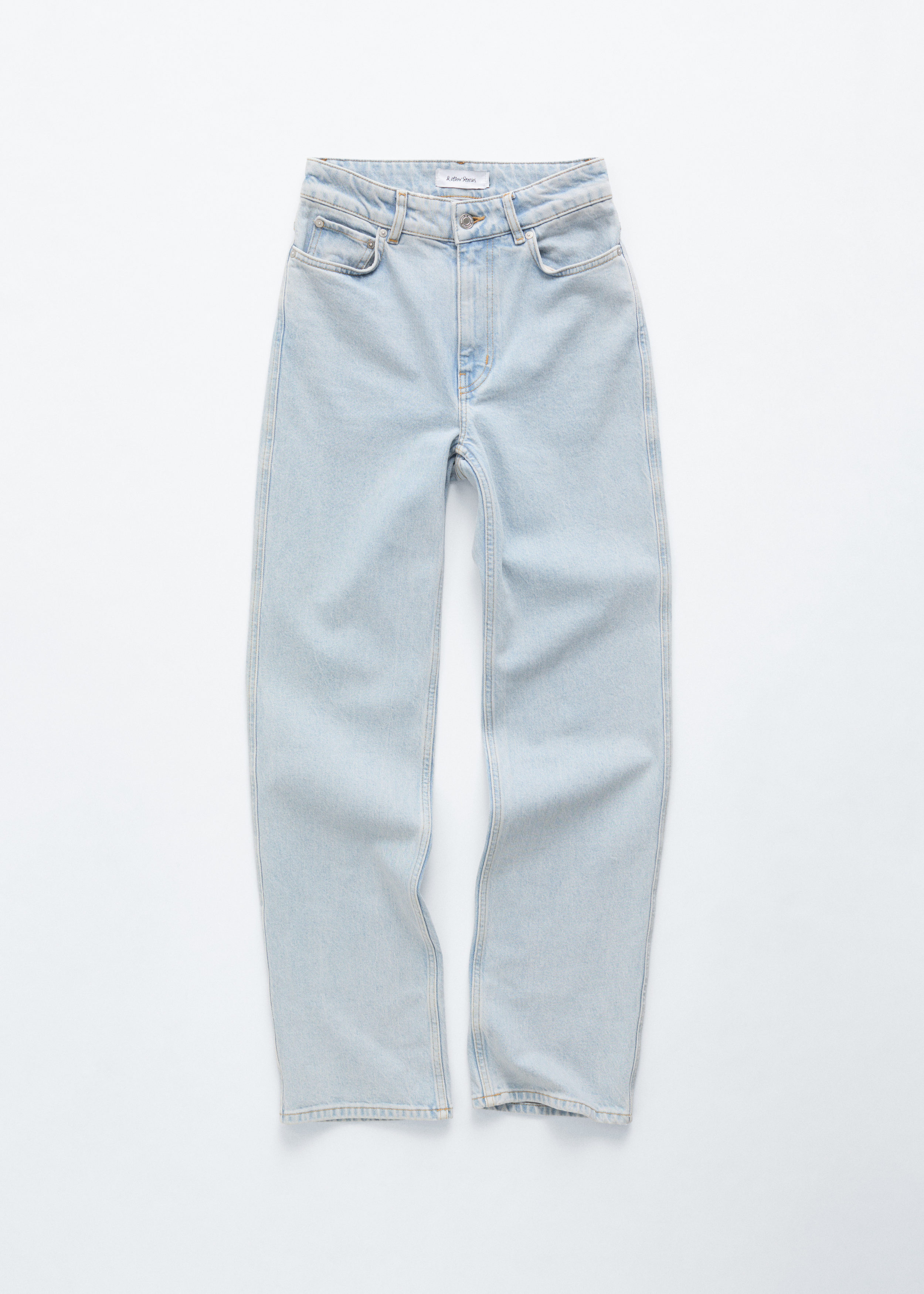 & Other Stories HIGH-WAIST STRAIGHT-LEG JEANS