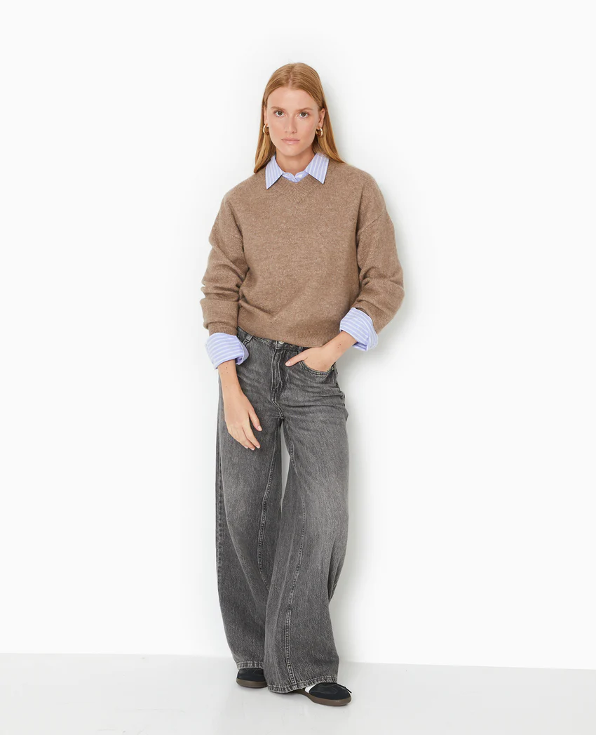 Pimkie Pull col V en maille