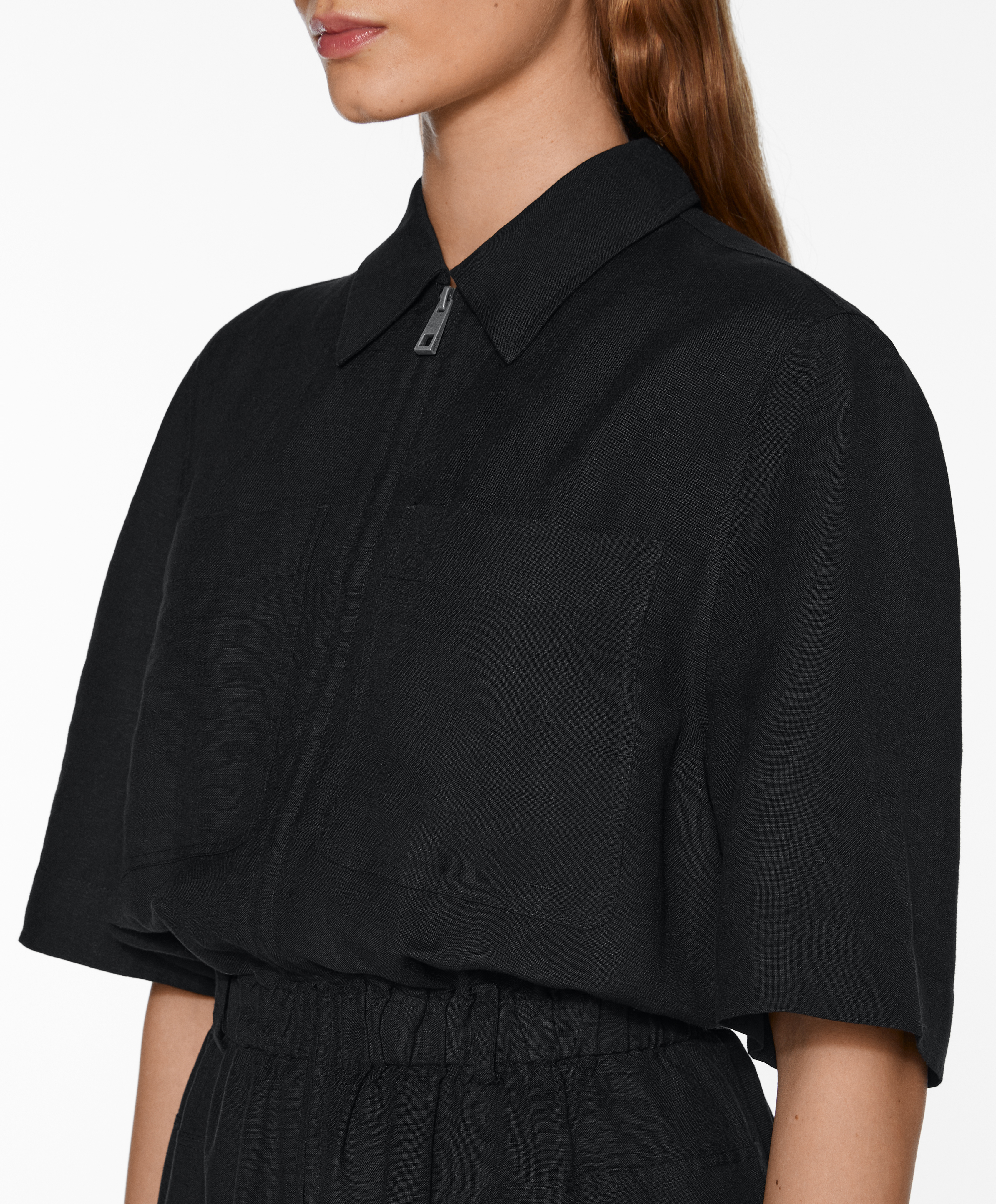 OYSHO Linen blend jumpsuit