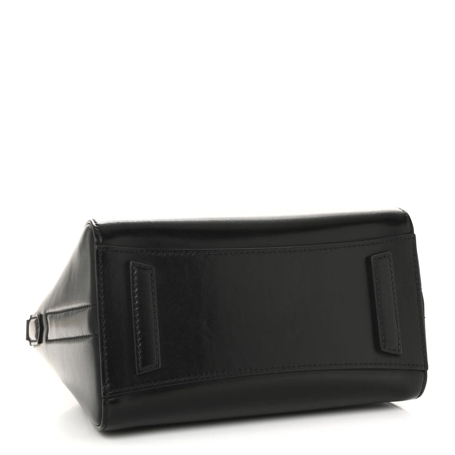 Shiny Lord Calfskin Mini Antigona Black - Top Club
