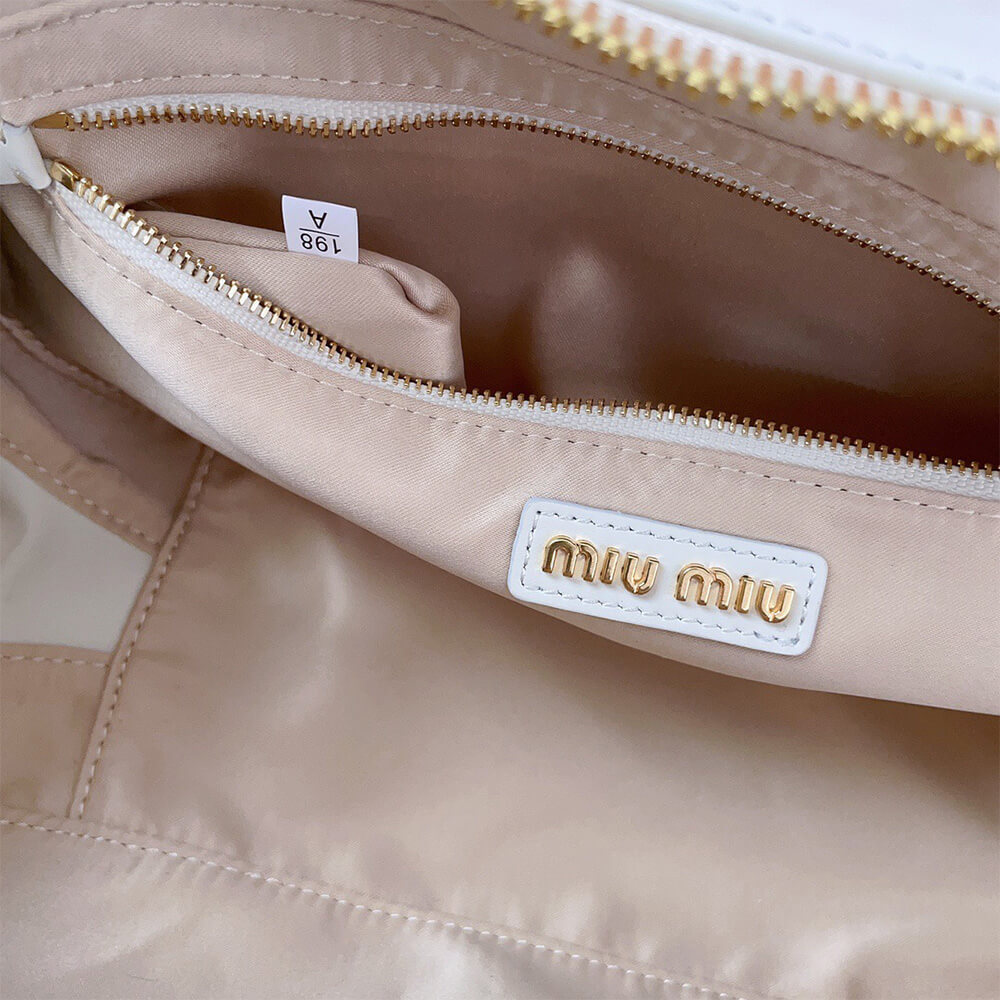 MIUMIU Large Arcadie Leather Bag(HIGH-END GRADE) - Top Club