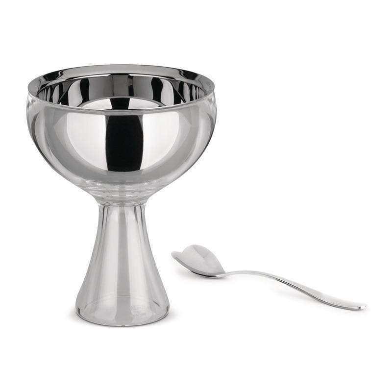 Alessi Big Love Ice Cream Bowl u0026 Spoon - Blue