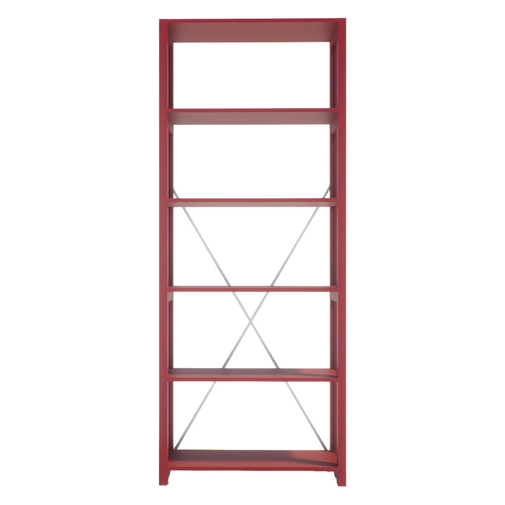 Lundia boekenkast - Bordeaux red #1