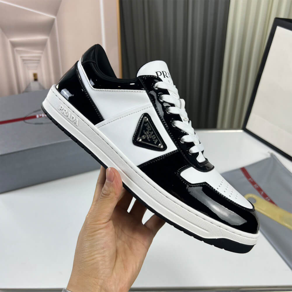 Prada Downtown nappa leather sneakers - Top Club
