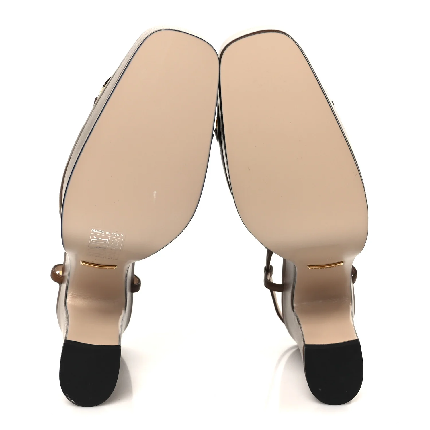 Nappa Horsebit Platform 35/120mm Slingback Pumps 37 Cuir - Top Club