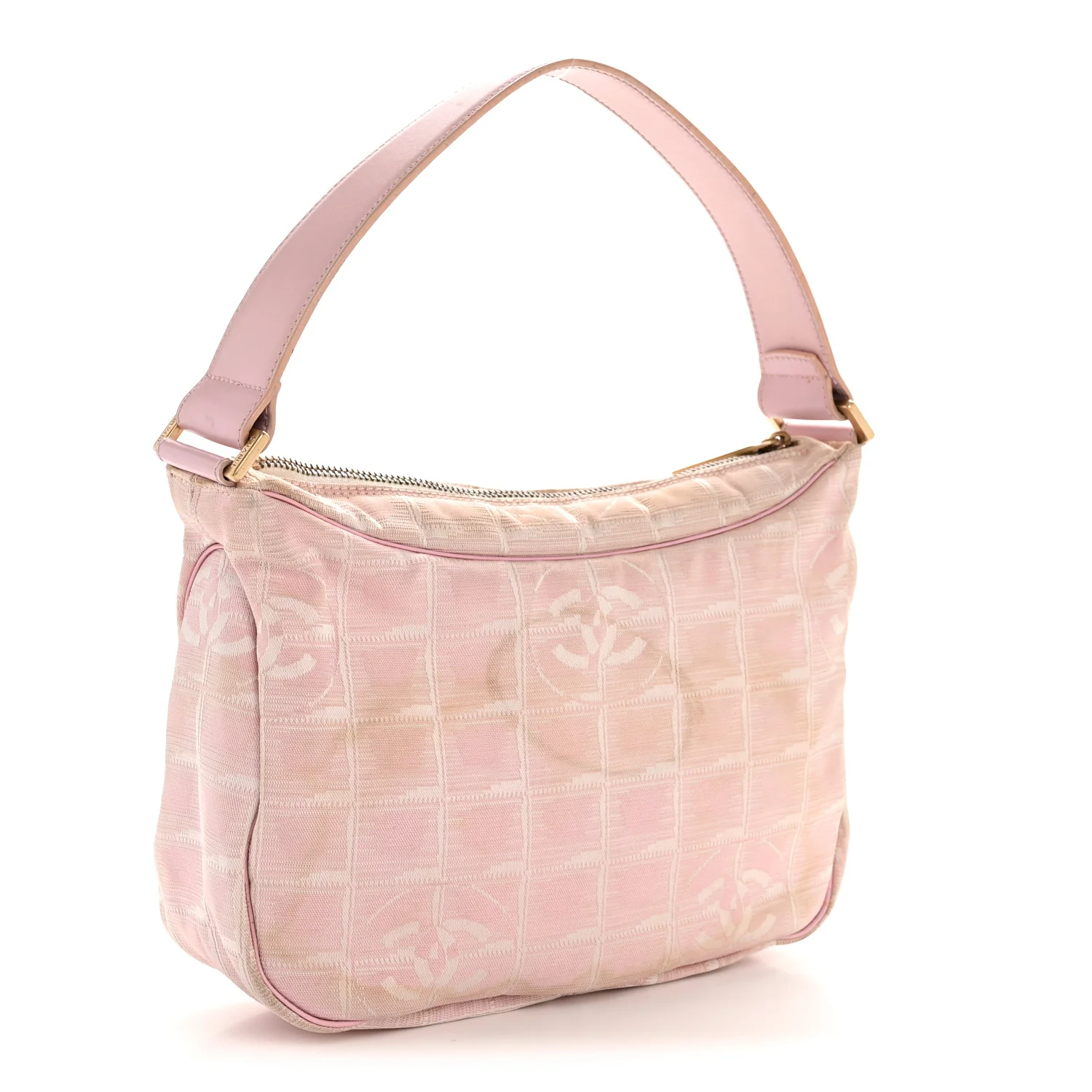 Nylon Travel Ligne Hobo Pink - Top Club