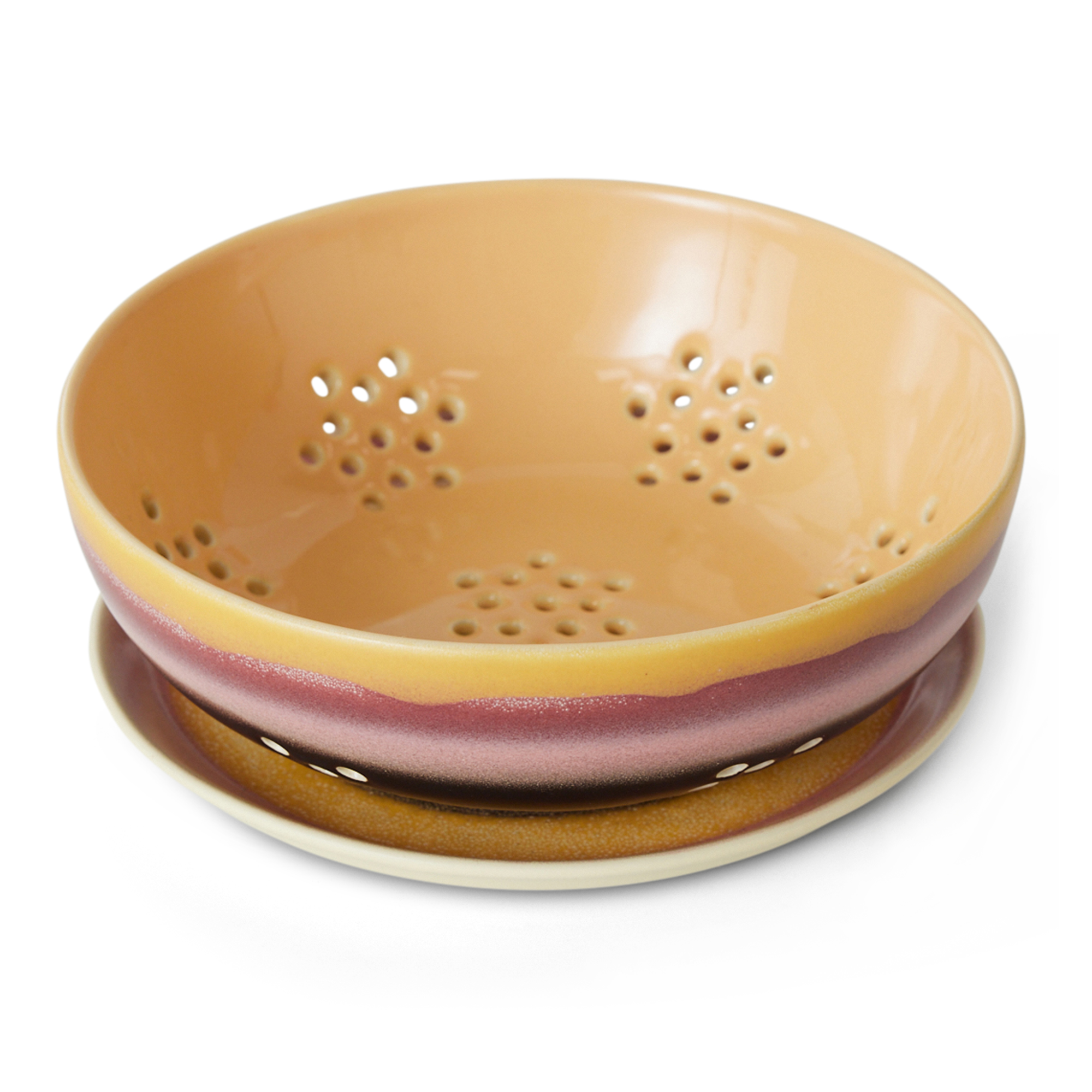 Servies 70's Ceramics schaal Berry sunset