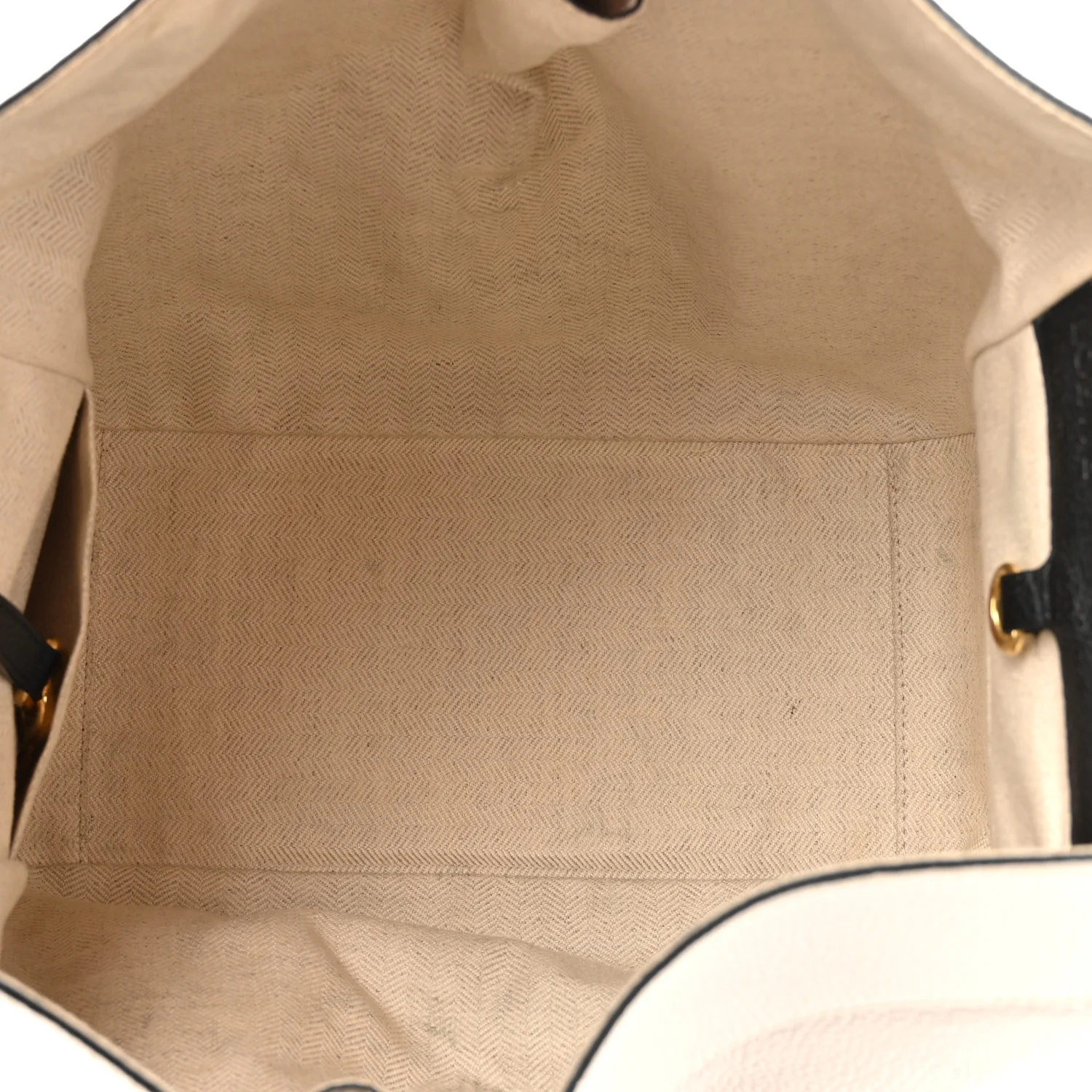 Calfskin Small Hammock Shoulder Bag Tan Ivory Black - Top Club