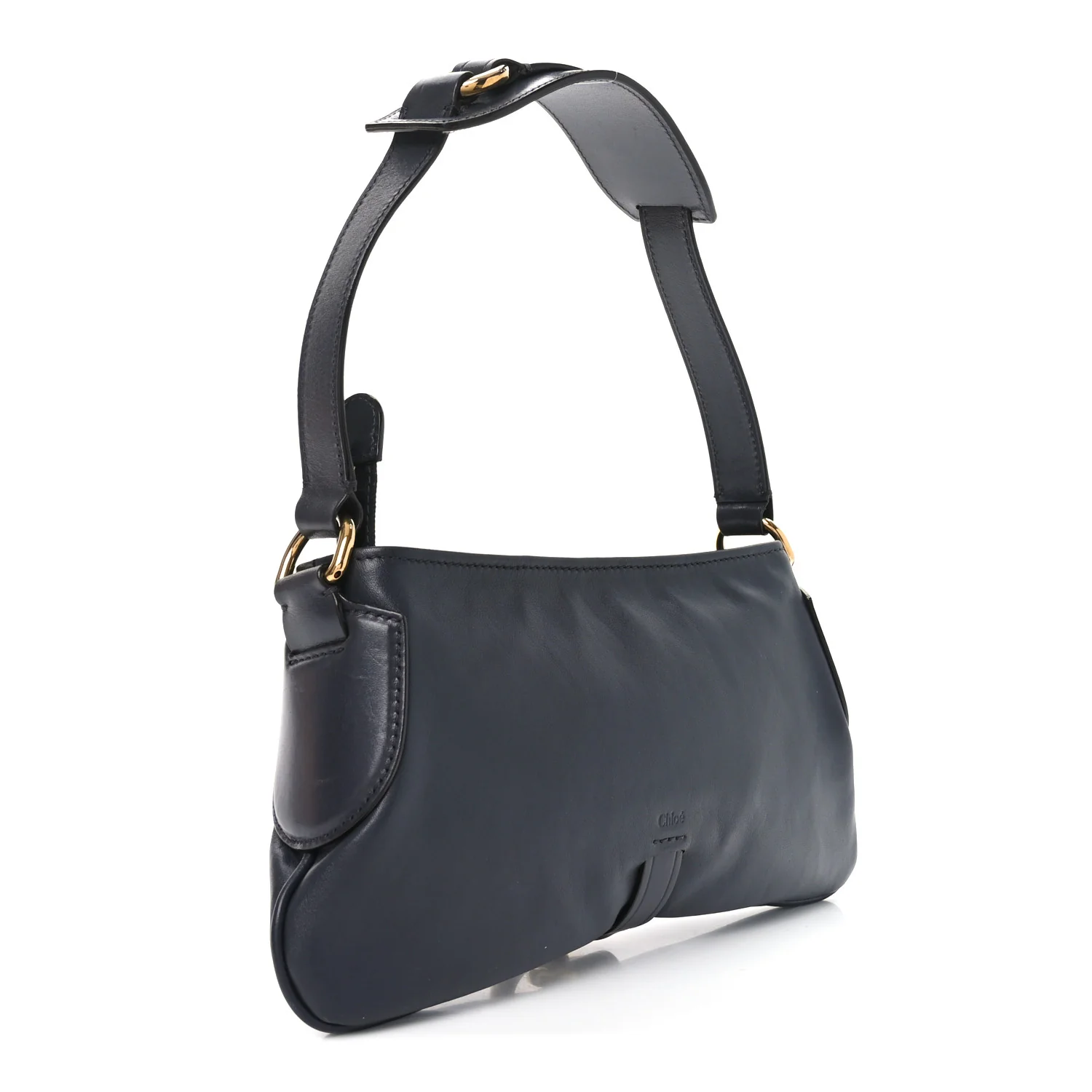 Soft Calfskin Kerala 25 Shoulder Bag Black Navy - Top Club