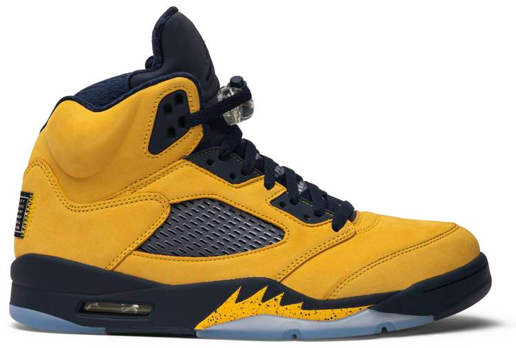 Air Jordan 5 Retro SP  Michigan  CQ9541-704 - Sneaker Replica Workshop