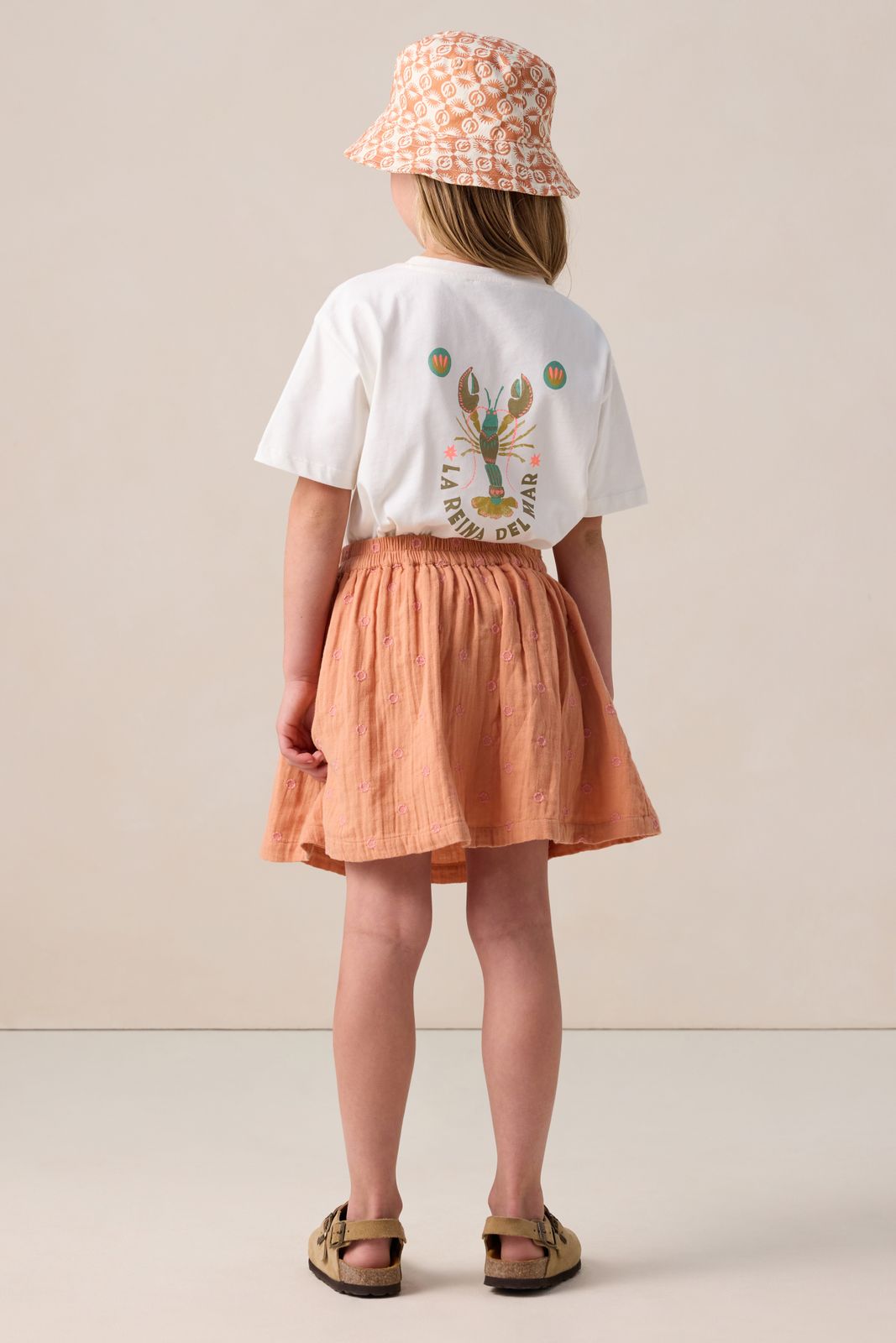 Wit oversized T-shirt met artwork