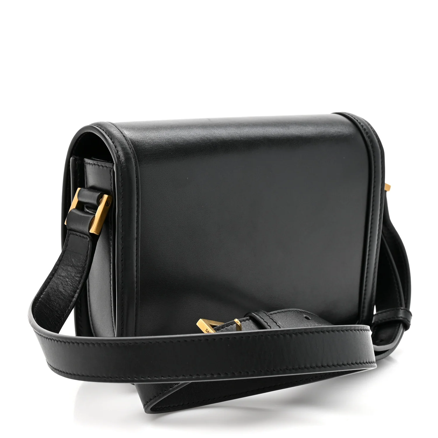 Smooth Calfskin Small Solferino Satchel Black - Top Club