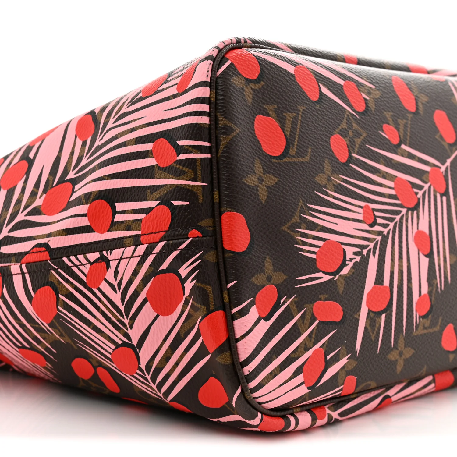 Monogram Jungle Dots Neo Neverfull MM Sugar Pink Poppy - Top Club