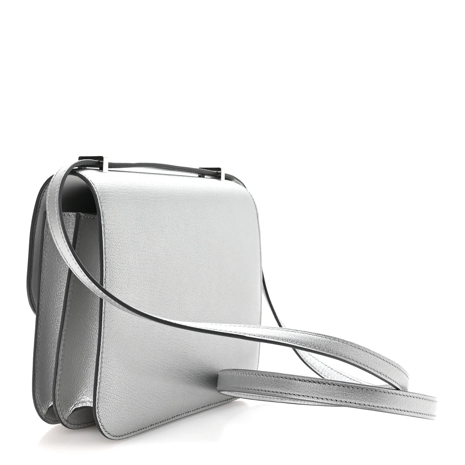 Metallic Chevre Chamkilight Constance 18 Argent - Top Club