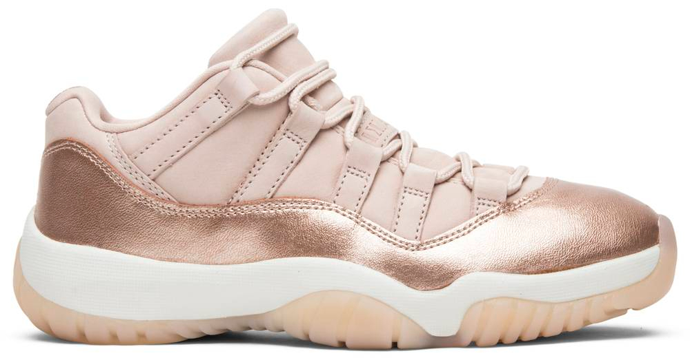 Wmns Air Jordan 11 Low  Rose Gold  AH7860-105 - Sneaker Replica Workshop
