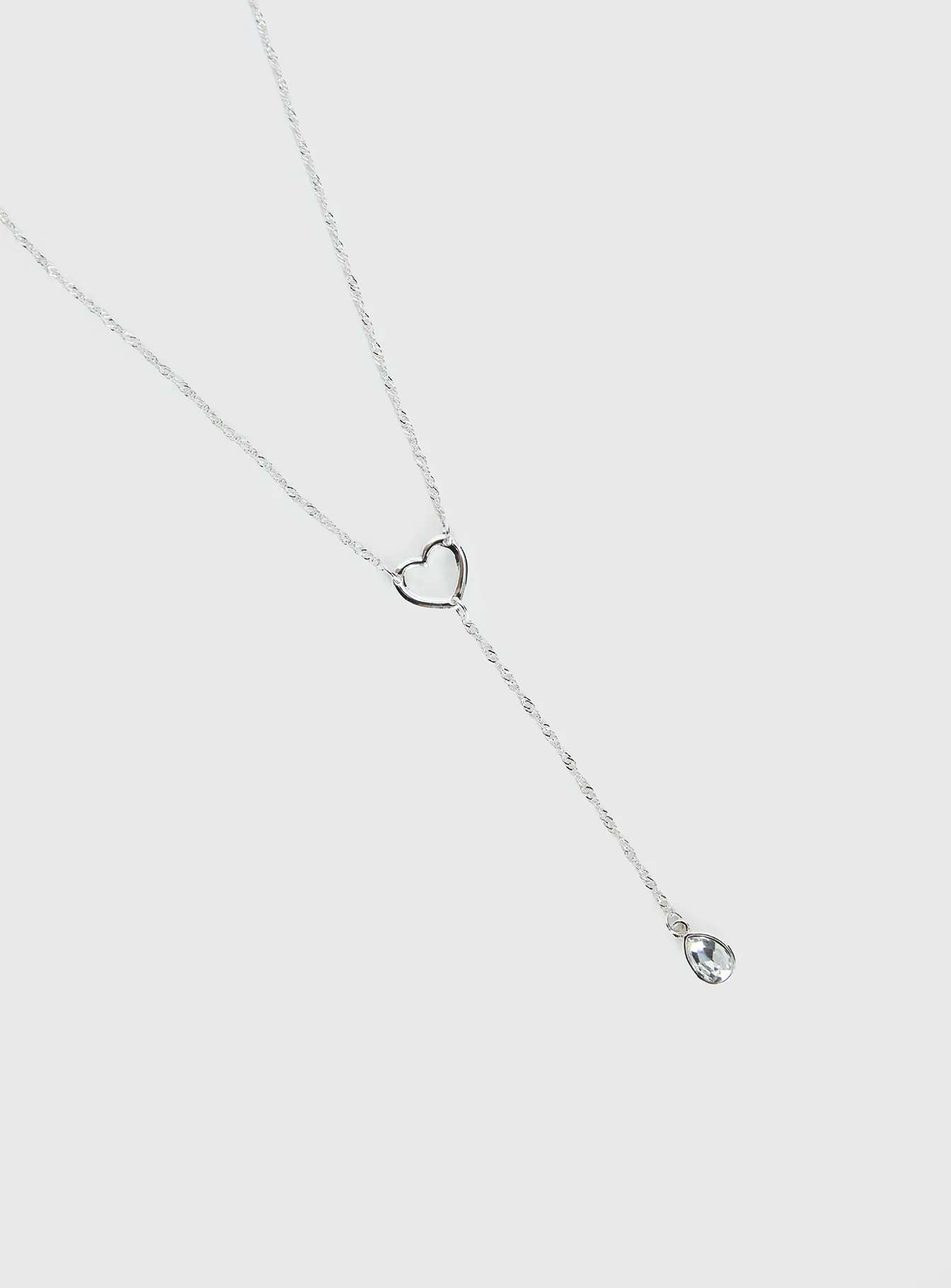 Reach Me Necklace Silver