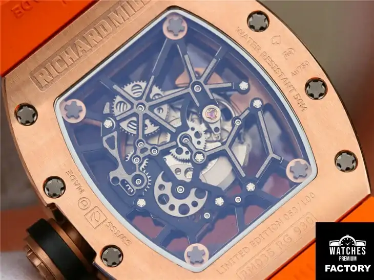 Richard Mille RM035 Americas KV Factory Rubber Strap