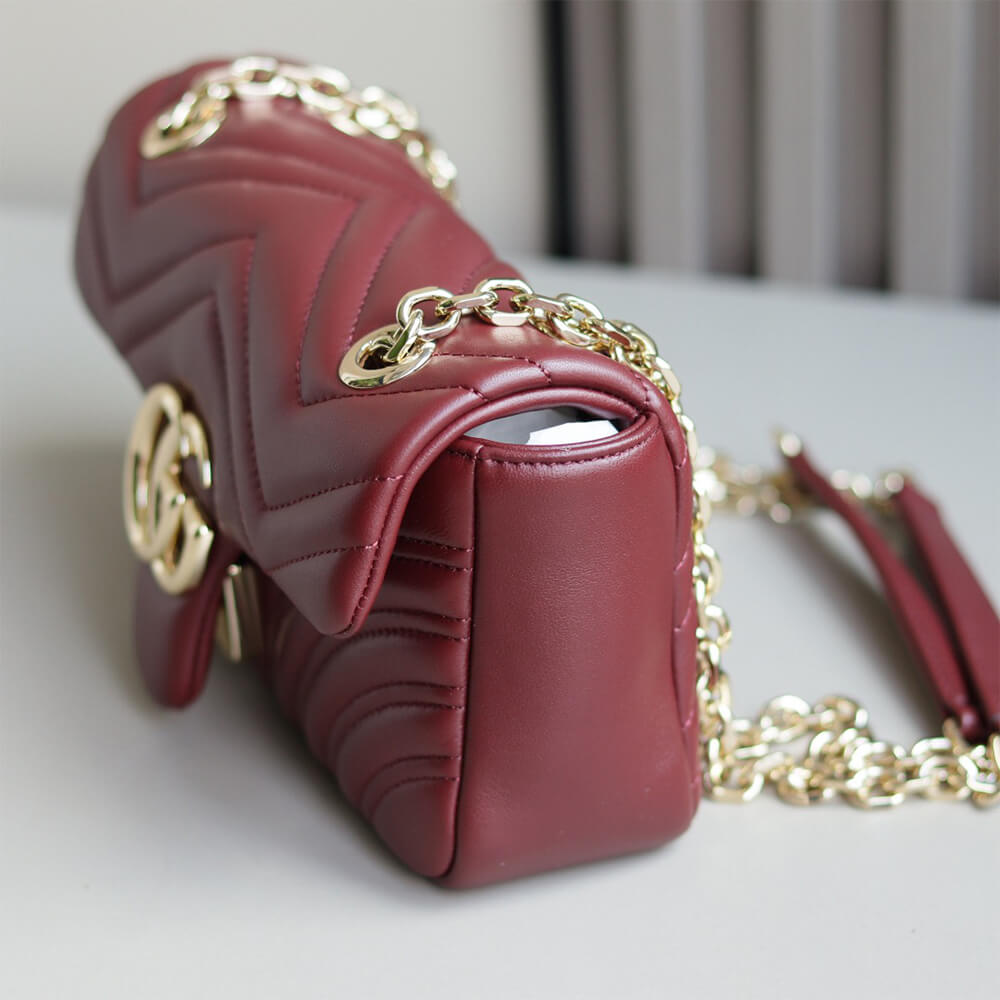 NEW GG Marmont small shoulder bag - Top Club