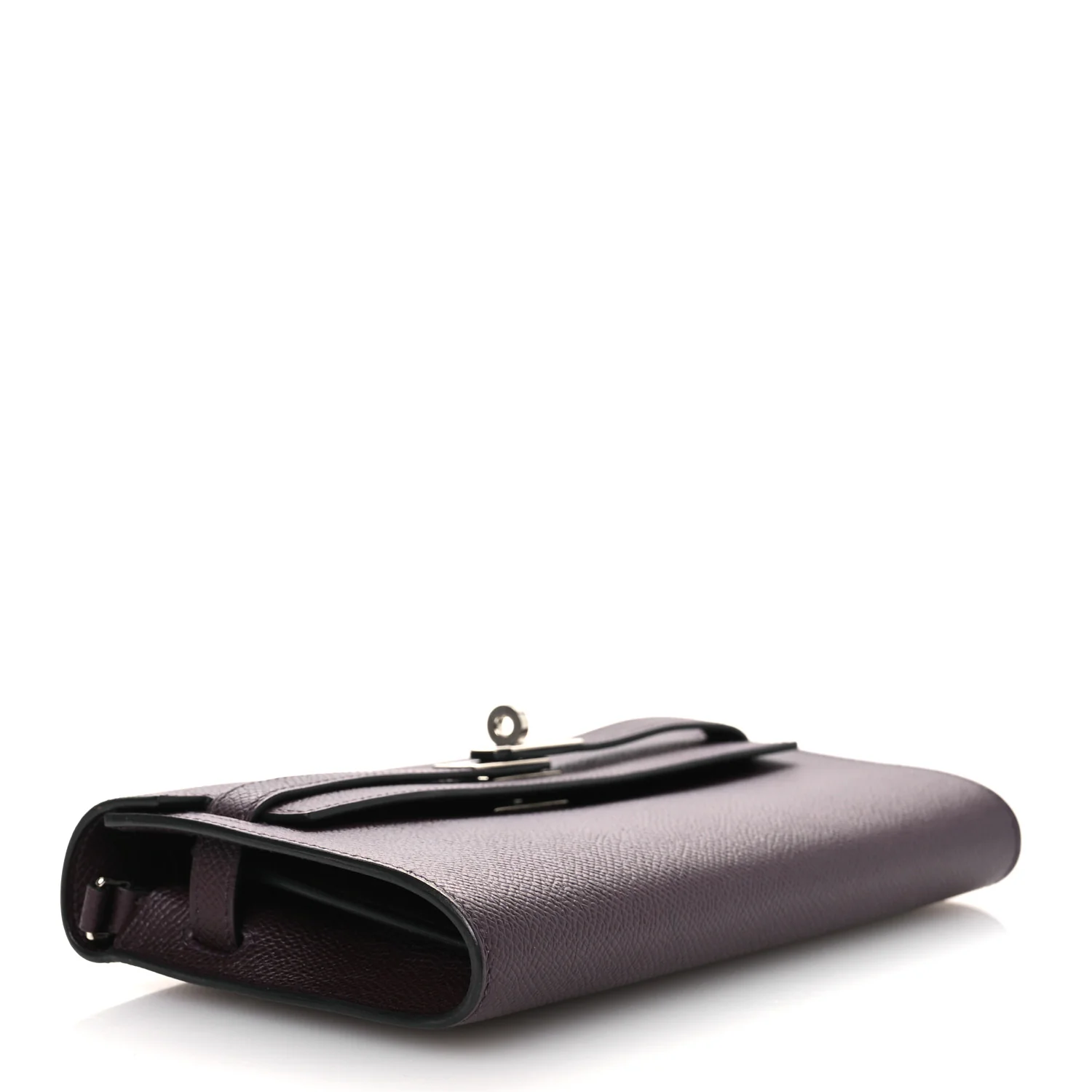 Epsom Kelly Wallet To Go Rouge Sellier - Top Club