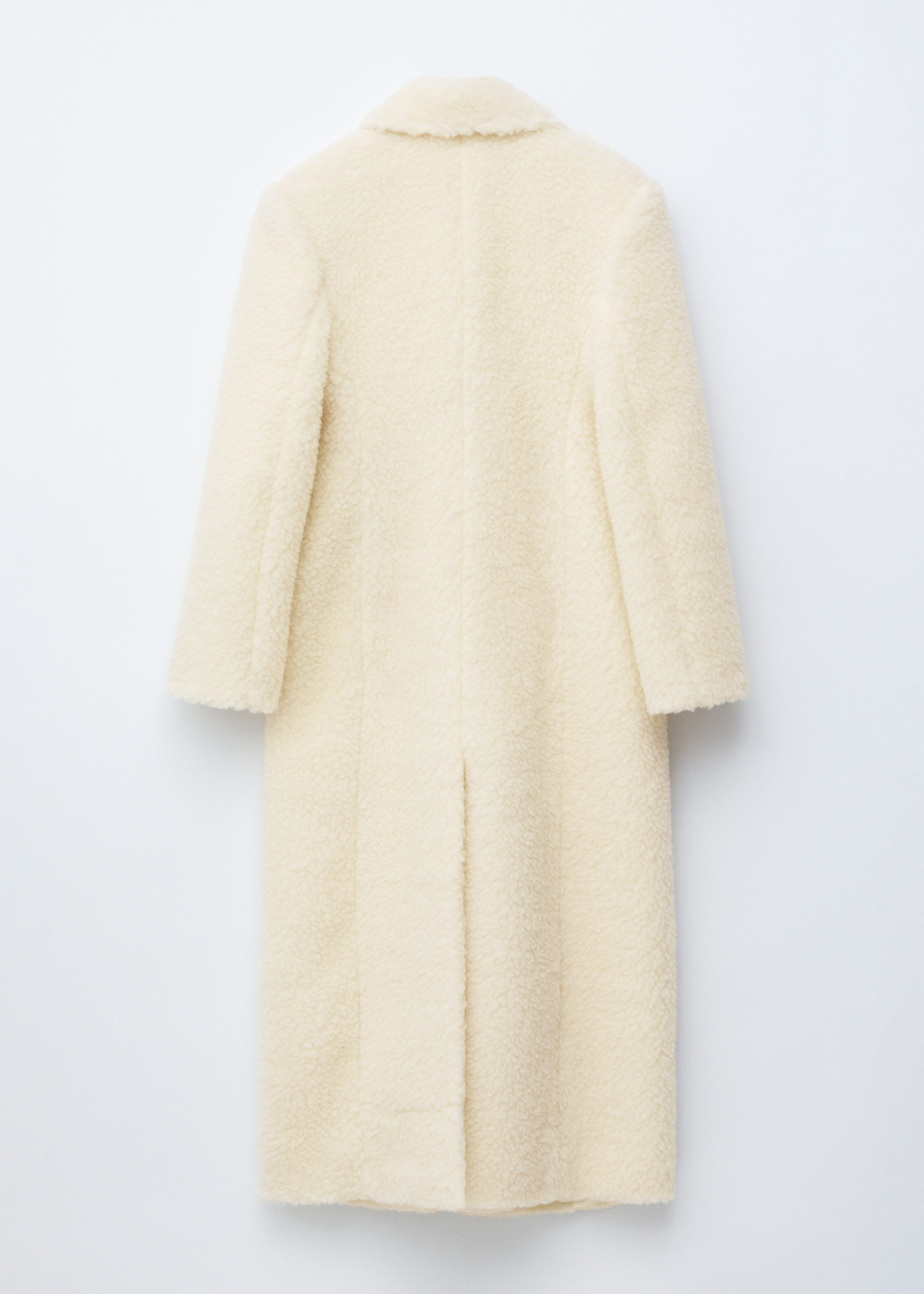 & Other Stories WOOL SHEARLING MAXI COAT