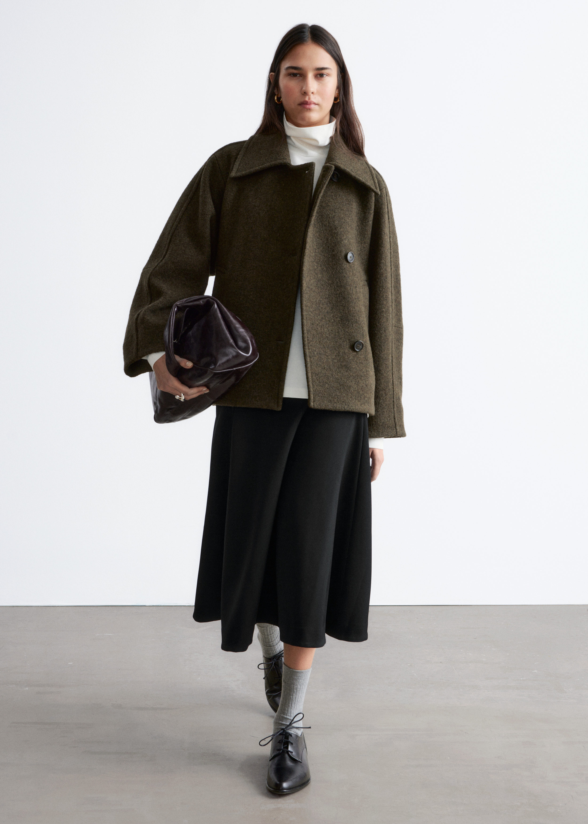 & Other Stories OVERSIZED WOOL JACKET