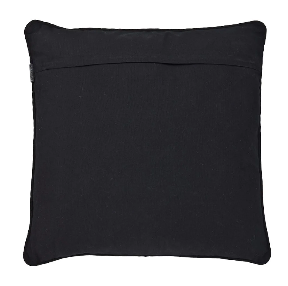 Black cushion with pattern 50 x H. 50 cm - luxury quality
