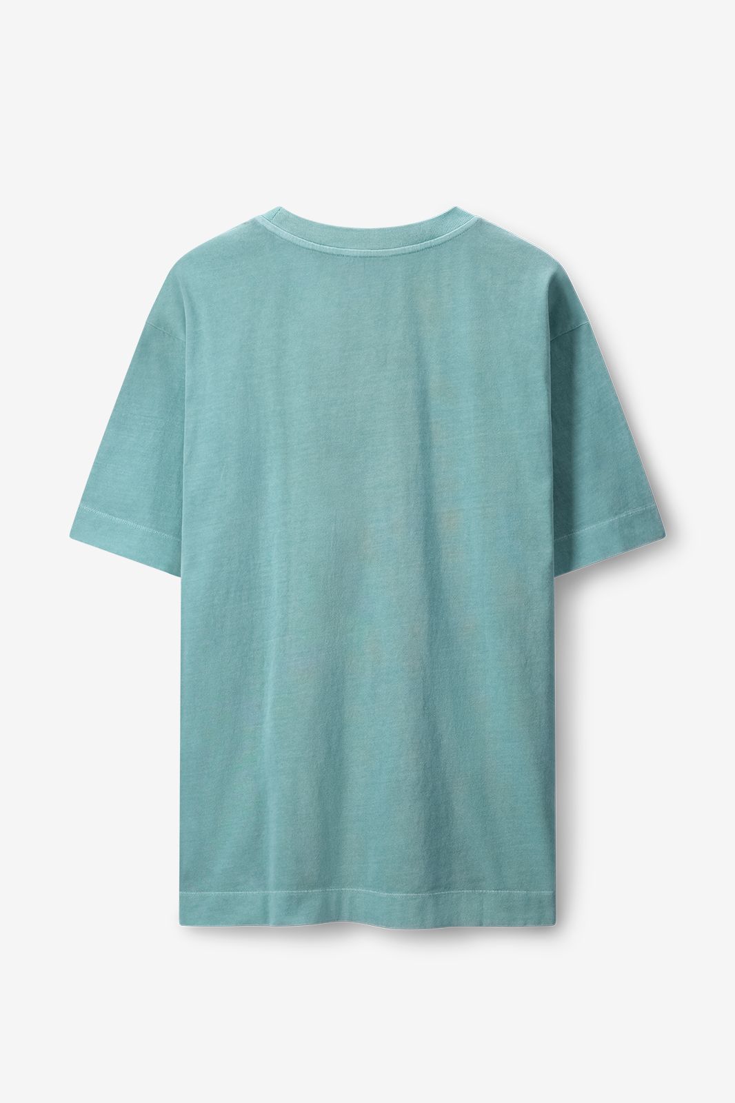 Groen boxy t-shirt