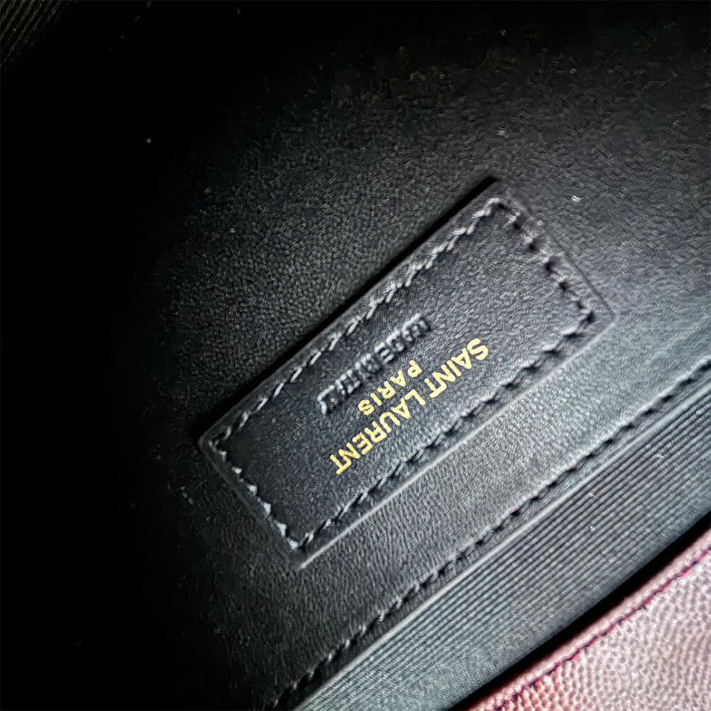 YSL envelope medium in grained leather - Top Club