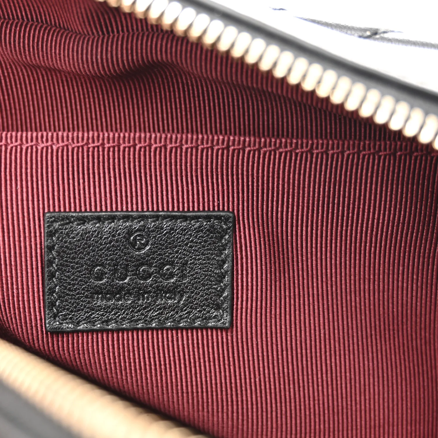 Calfskin Matelasse Small GG Marmont Camera Bag Black - Top Club