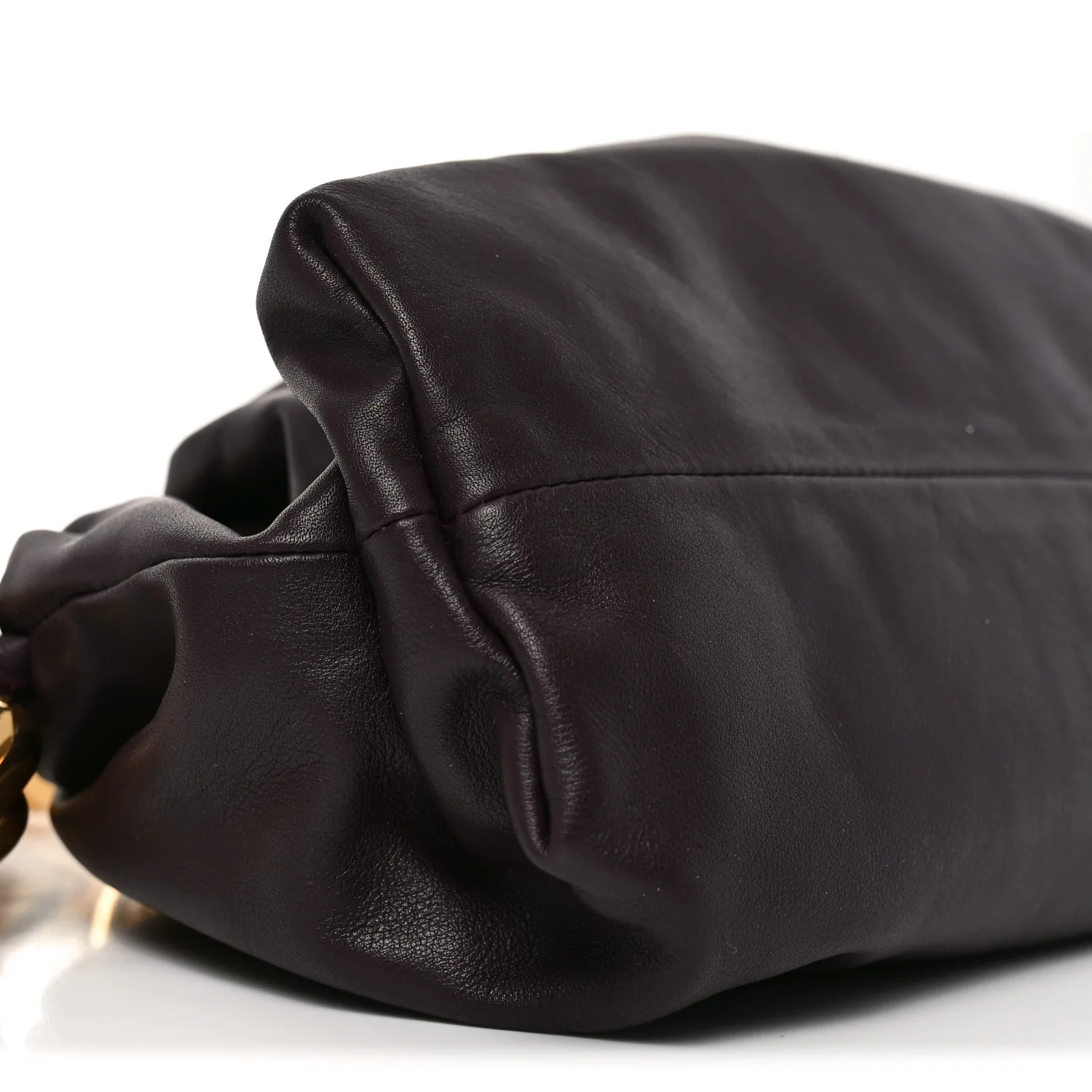 Calfskin The Pouch Chain Grape - Top Club
