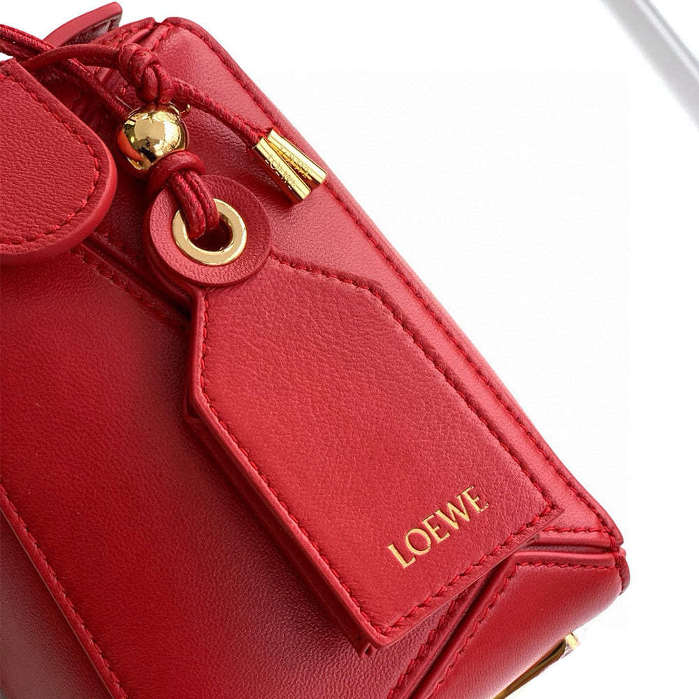 Loewe Small Featherlight Puzzle bag in nappa lambskin(HIGH-END GRADE) - Top Club