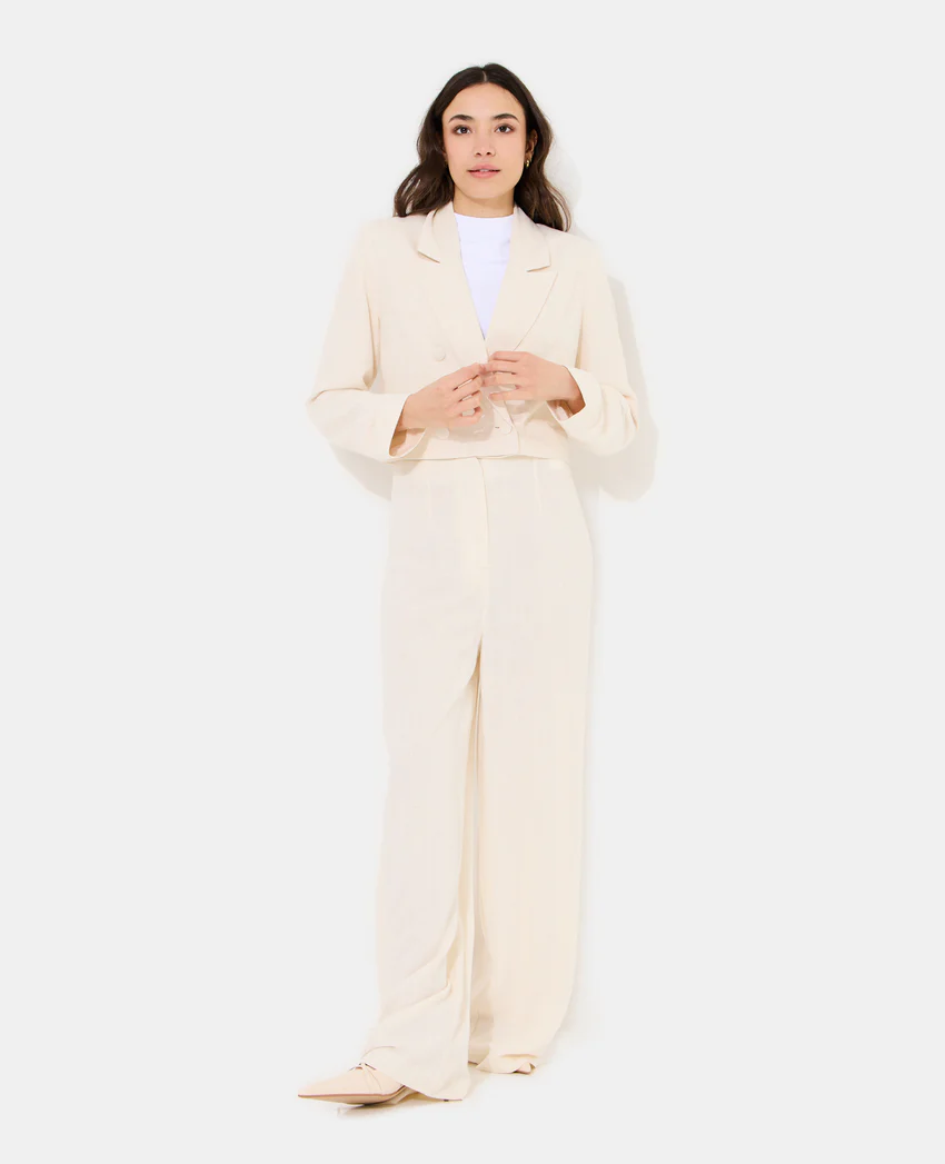 Pimkie Pantalon droit avec lin