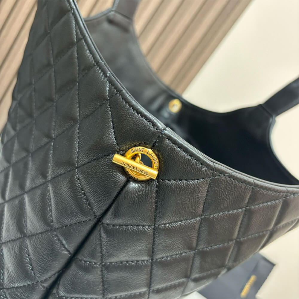 YSL ICARE MAXI SHOPPING BAG IN QUILTED LAMBSKIN(HIGH-END GRADE) - Top Club