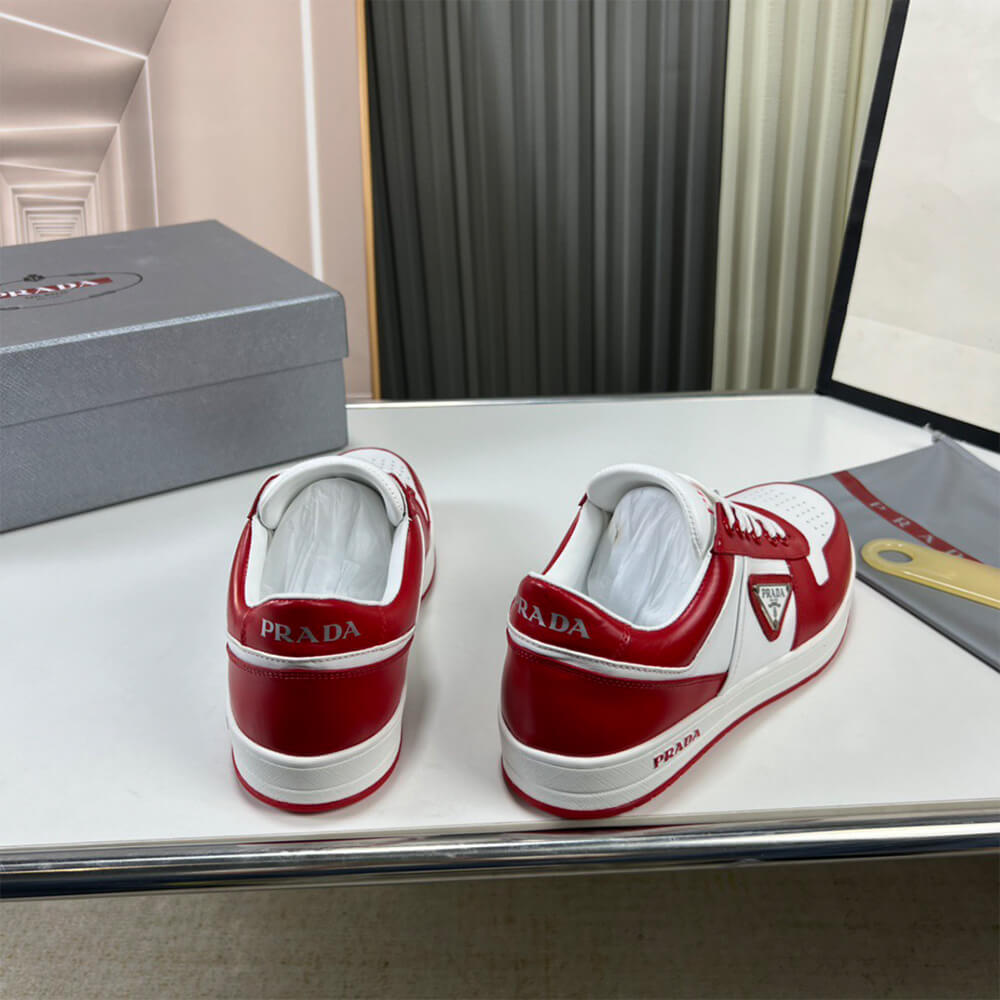 Prada Downtown nappa leather sneakers - Top Club