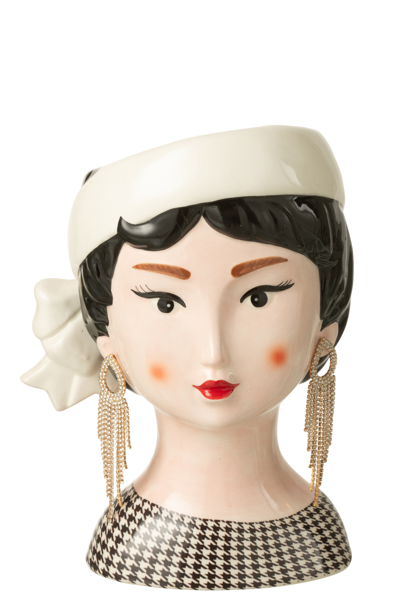 Vaas Pied-De-Poule Margo Foulard