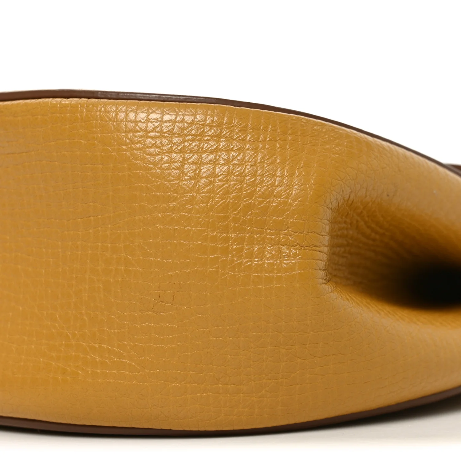Palmellato Calfskin Rounded Belt Bag Butterscotch - Top Club