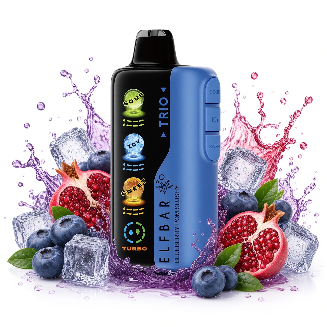 ELFBAR Trio 40K Blueberry Pom Slushy